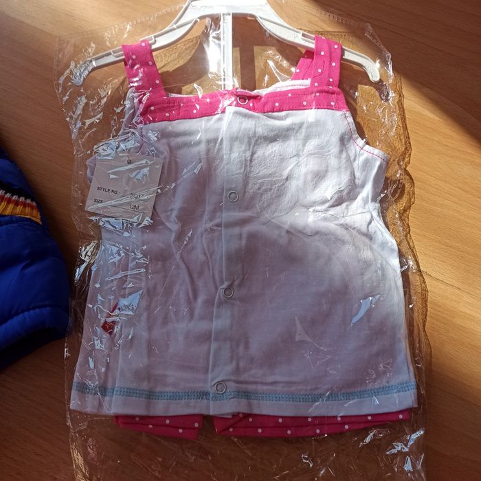 Костюмче потник с къси панталонки