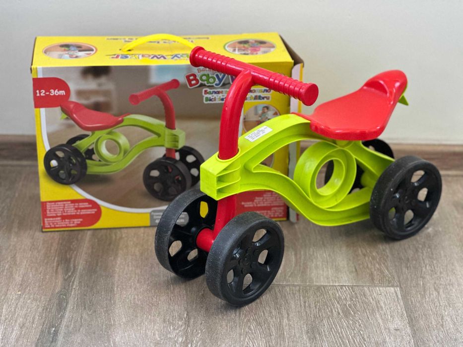 Tricicleta de Echilibru BABY WALKER, 48x22x34 cm, Varsta 12-36 luni