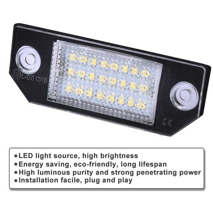 Плафони Ford Mondeo Fiesta Focus C-Max Kuga S-Max плафон форд лед Ford