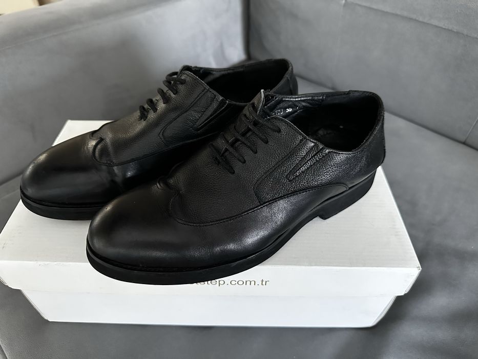 Туфли кожаные 38,5-39 размер