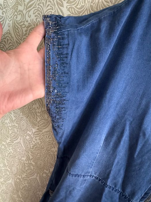 Платье женское джинсовое б/у 50-52