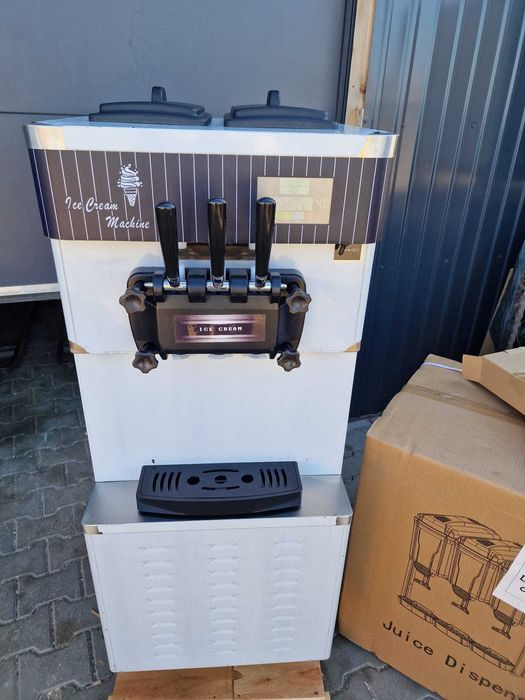 Masina de inghetata soft 2450w 220V 2+1 Arome precooling,NOI