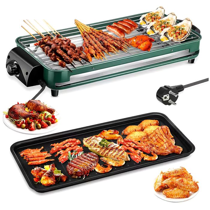 Gratar electric cu Placa Teppanyaki