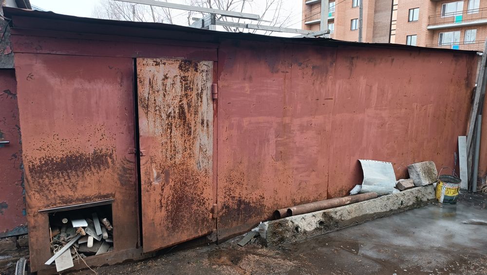 Металлический гараж 310*580