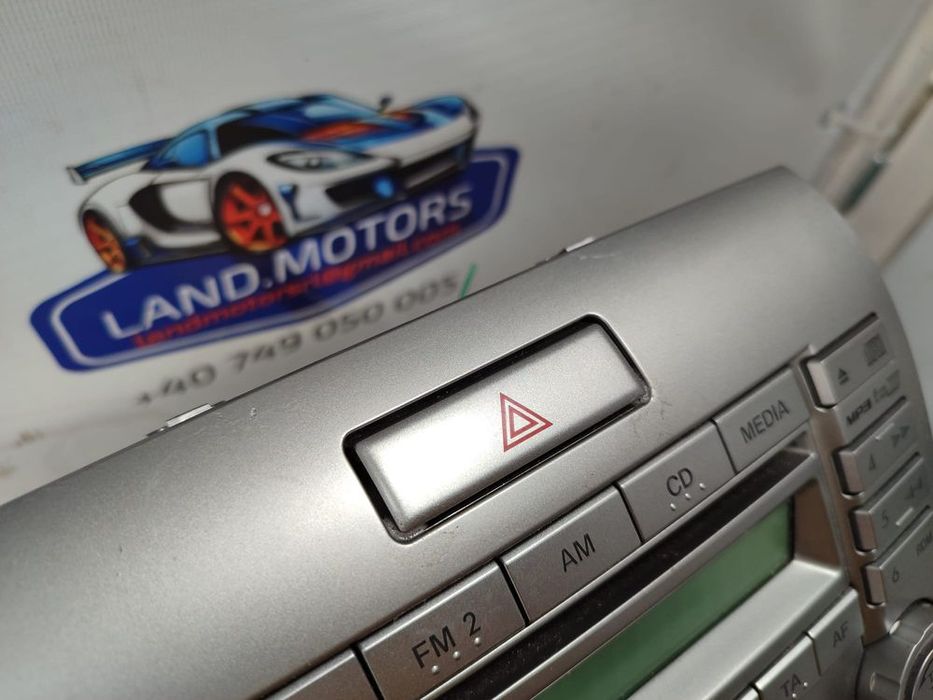 RADIO CD PLAYER / PANOU COMANDĂ CLIMĂ +  AUDIO FORD RANGER T6 / MAZDA BT-50 2012 / 2006–2012 / COD OEM UW1B 66 DSXD (5E2)