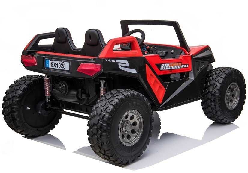 UTV electric pt copii Buggy Autokids 450W 24V 4x4 (sx1928-fast) Rosu