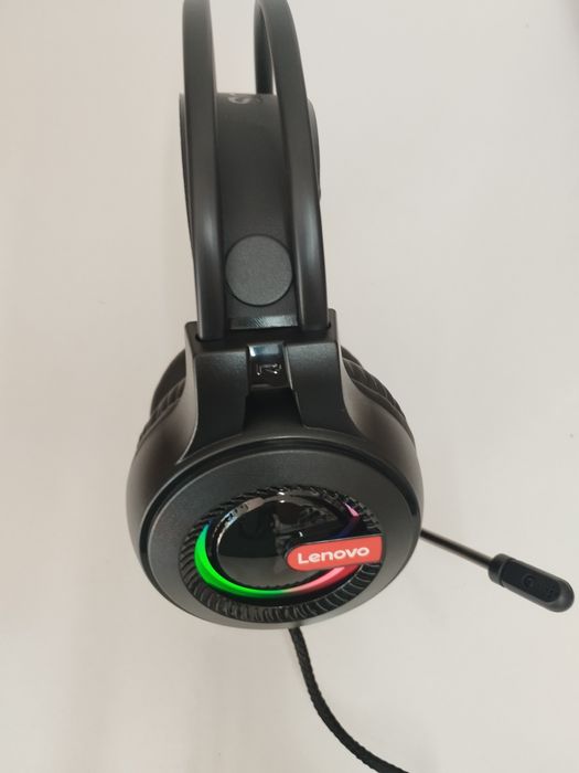 Наушник игровой оригинал Lenovo. Ноушник Новый. Янги