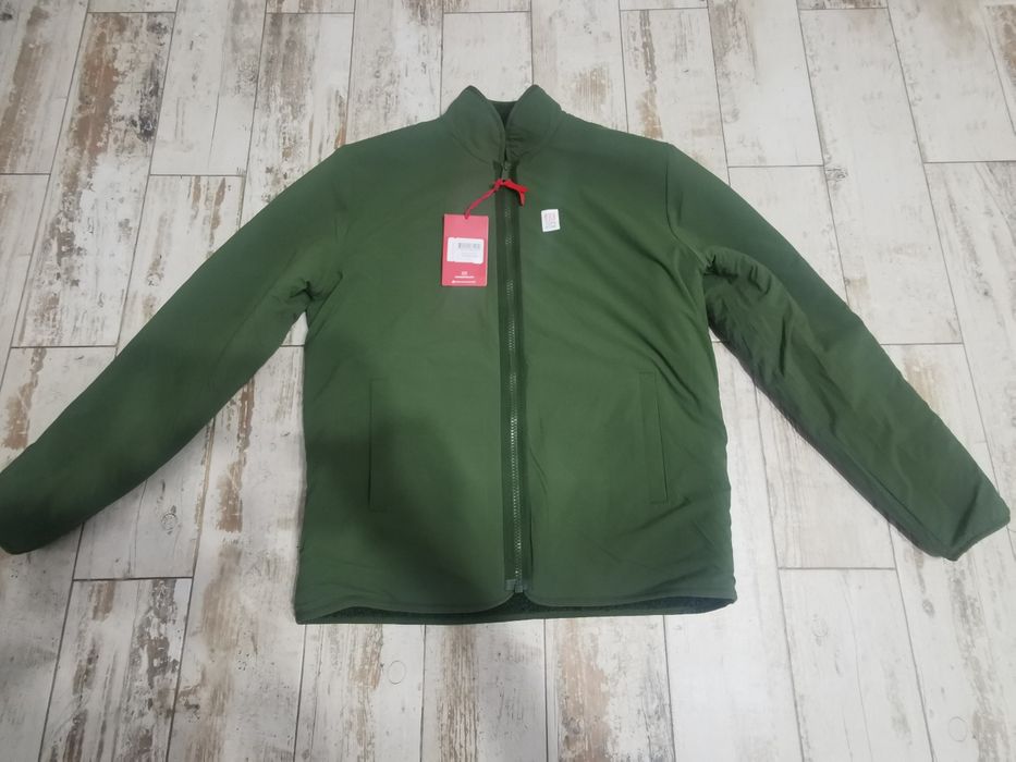 Geaca fleece sherpa topo design L