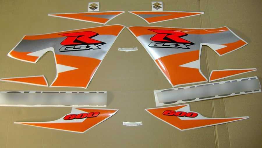 Стикери Сузуки 600 GSXR 2004г.-2005г. лепенки Suzuki GSX-R к4 к5 k4 k5