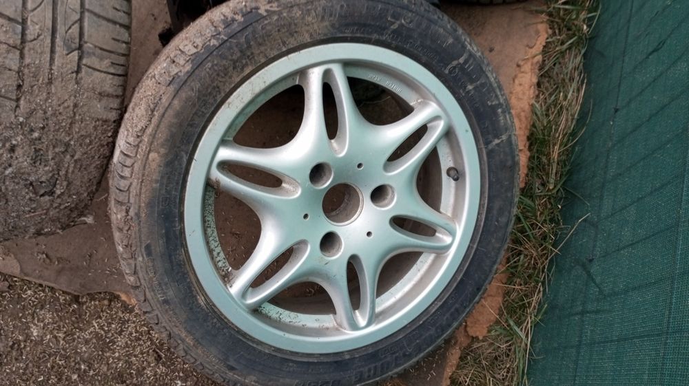 Jante aliaj cu cauciucuri Smart fourtwo 450,451