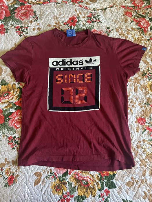 Tricou rosu adidas