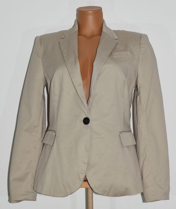 ZARA BASIC sacou bej damă M – clasic, office, stare foarte bună