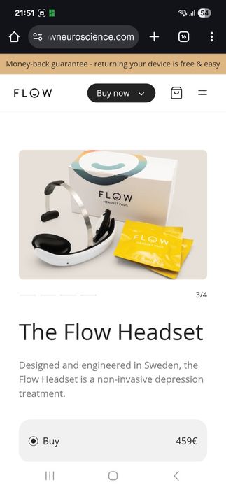 Depresie, Anxietate, FLOW TDCS (transcranial direct current stimulatio