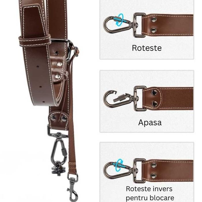 Ham dublu profesional, pentru aparate foto, reglabil