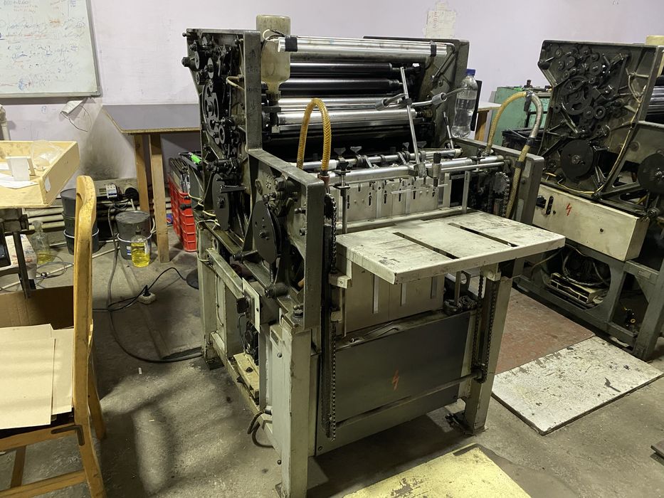 Пачатьная машина и флотооезка