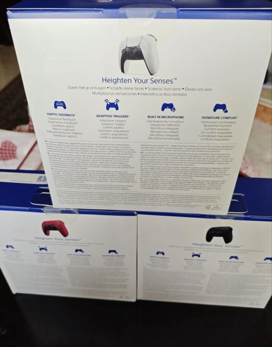 PS5 Controller/ PS5 Джойстик Бял/Черен/Червен/Син