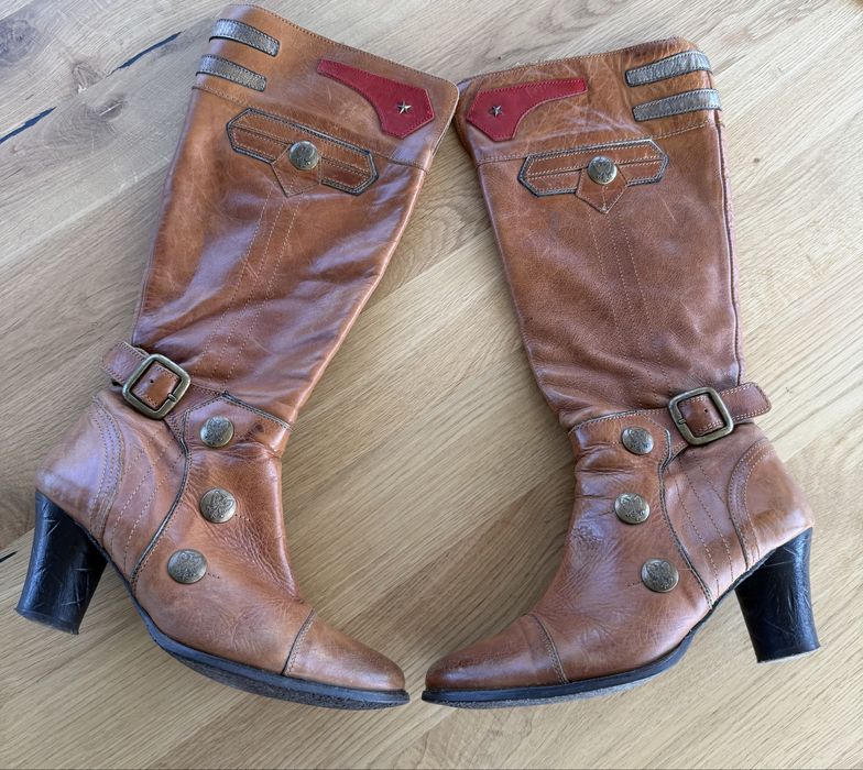 Cizme din piele naturala KOWALSKI