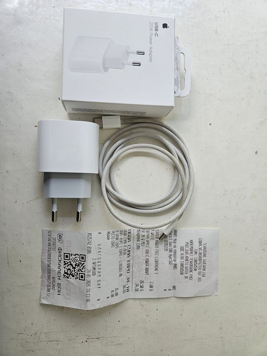 Оригинално зарядно за Iphone type C