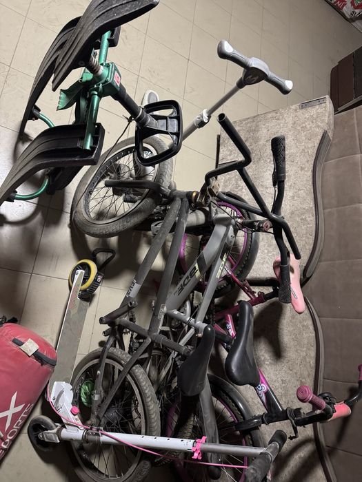 Продам 3 велосипеда, 2 самоката, 1 аргамак