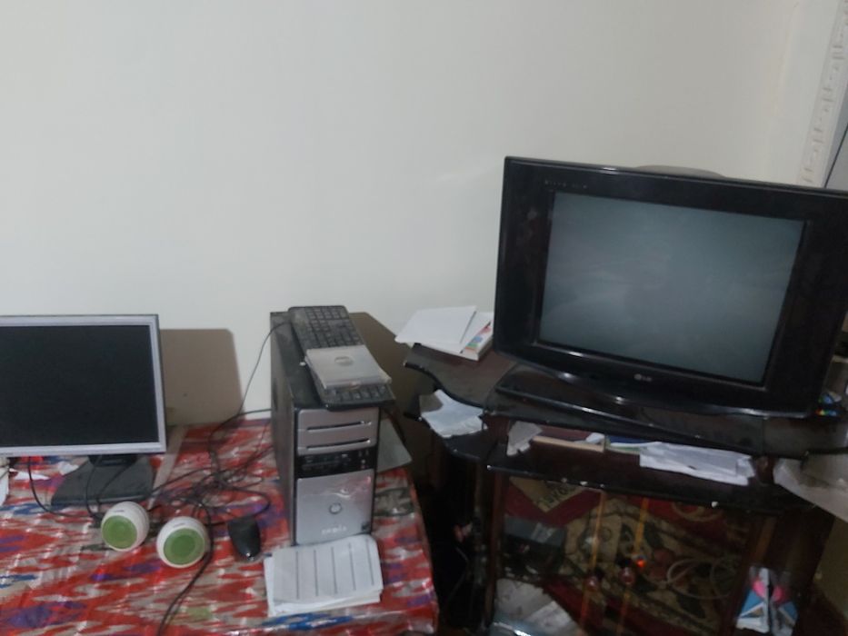 Компютер ва телевизор тез арзон сотилади ишчи холатда