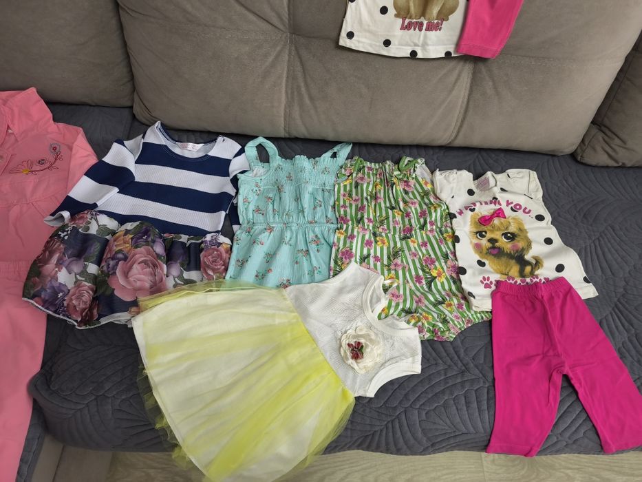 Пакет вещей на девочку от 9 месяцев до 2 лет