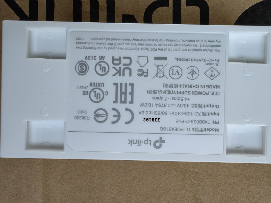 PoE adapter ПОЕ адаптер