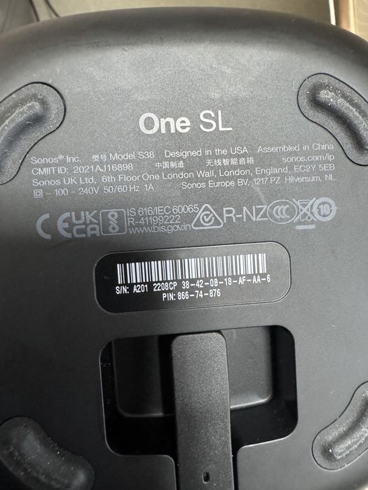 Boxa Sonos One SL