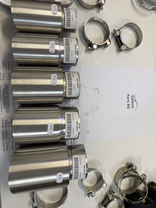 Накрайник ауспух RM motors различни размери KSCS