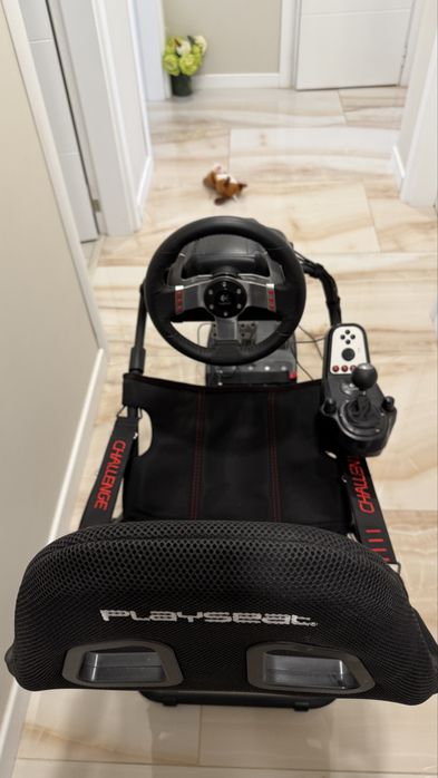 Logitec G27 и Седалка
