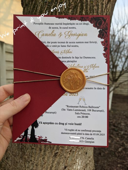 Invitații nuntă/botez