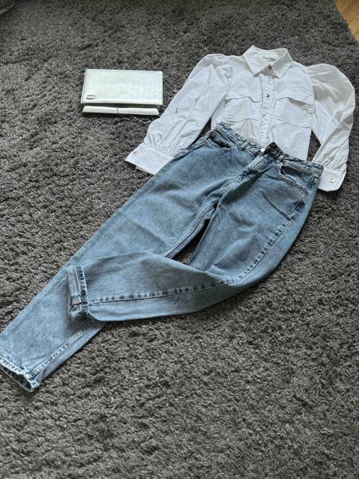 Сет дънки, риза и чанта