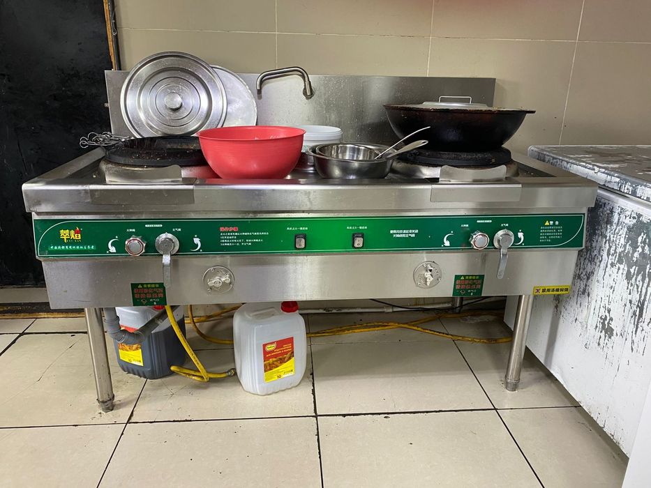 Вок плита  газовая