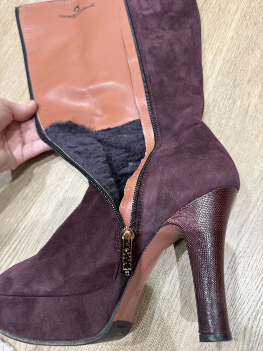 Сапоги на платформе