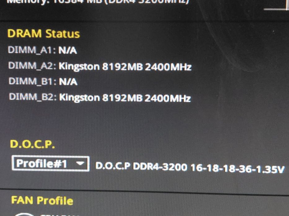 Kingston fury beast 16 GB DDR4 RAM 3200MHz