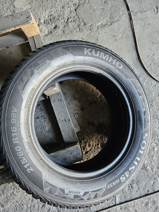 2 anvelope allseason 205 60 16 Kumho 2021 6.5mm