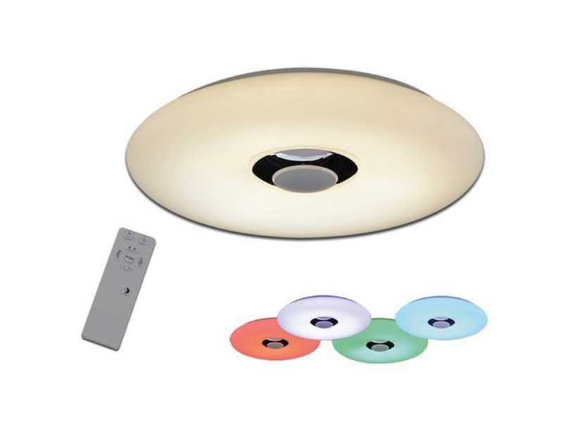 НОВ! Led плафон с Bluetooth тонколона,Лампа