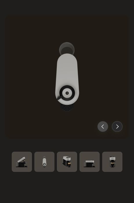 Nespresso Vertuo Pop Coconut White nou