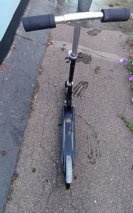 Самокат обычный с большими колесами