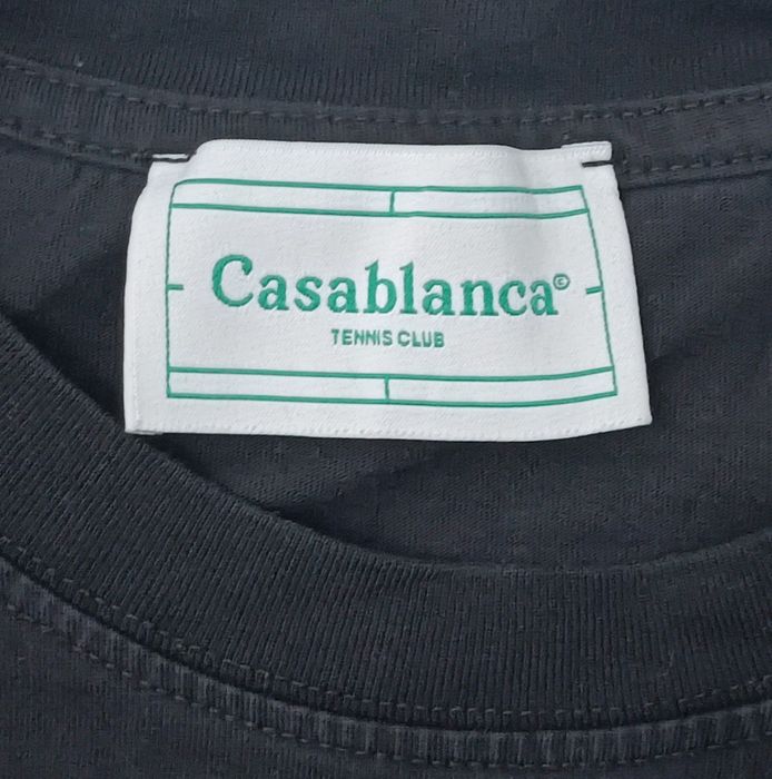 Casablanca Tennis Club Shirt оригинална тениска XL памучна фланелка