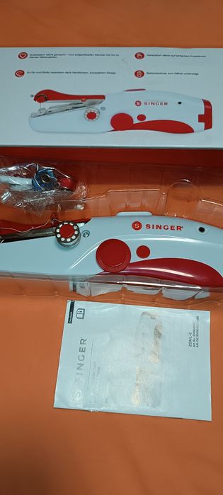 Mașina de cusut manuală portabilă Singer