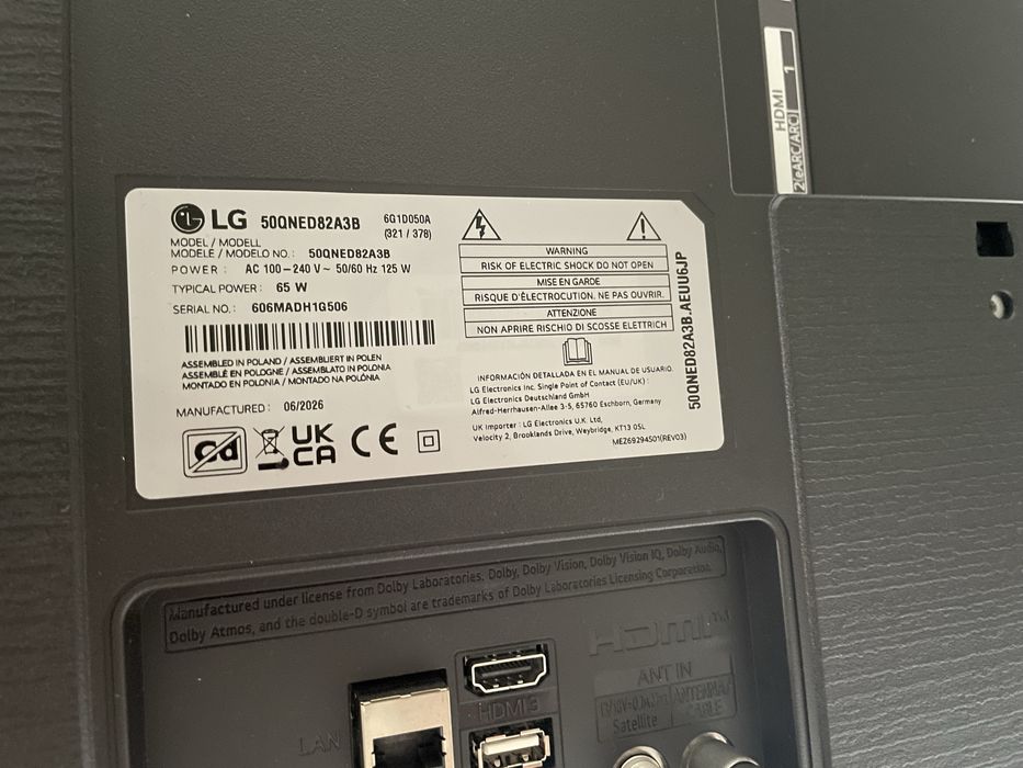 Picioare televizor LG diagonala 125 cm