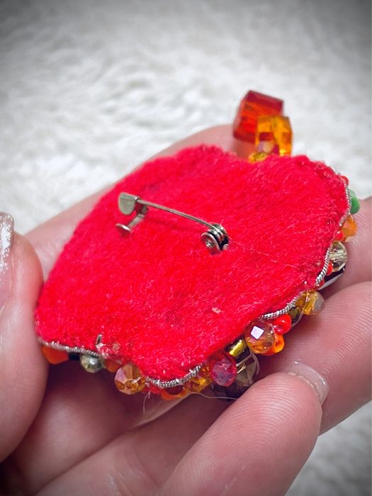 Broșe unicat mărțișor , lucrate manual