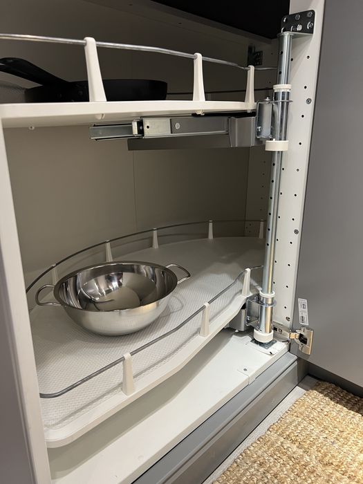 Sistem mobila bucatarie culisant extracție polițe glisiere colț