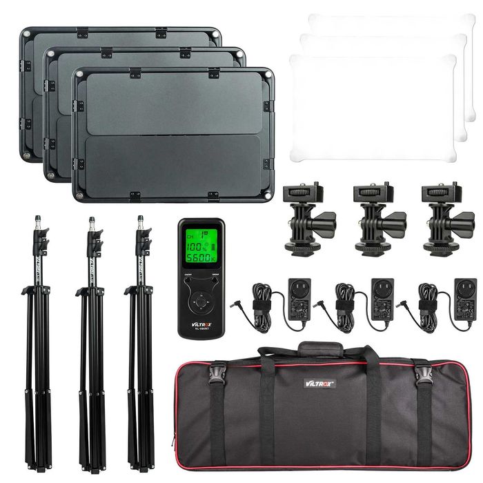 ПРОМОЦИЯ!!! Студийно осветление Viltrox в куфар