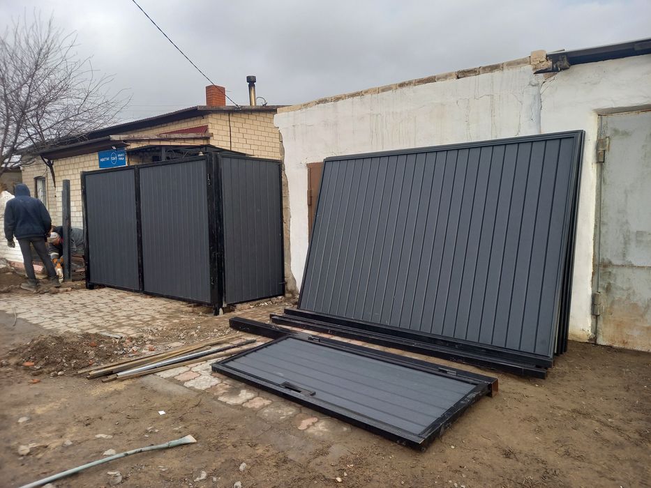 Заборы ворота работаем под ключ