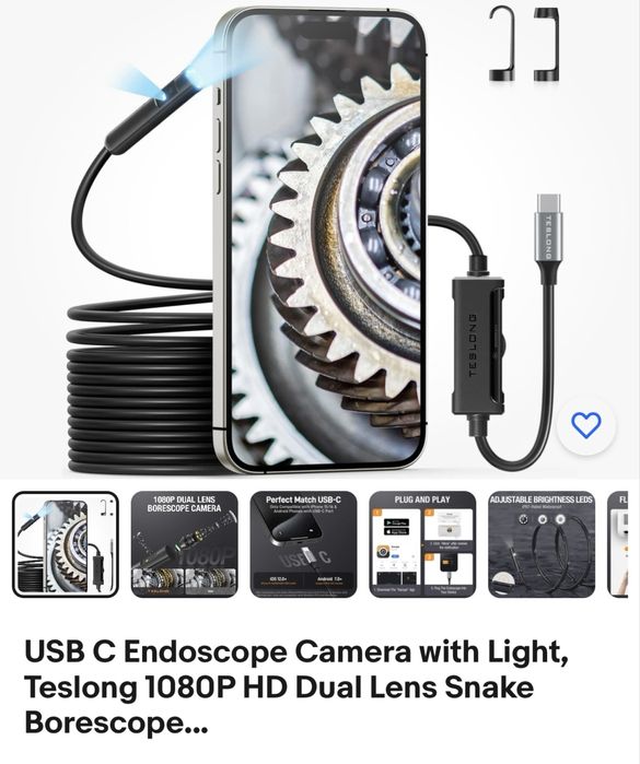 Эндоскоп Teslong, NTC100AF 2MP для iPhone