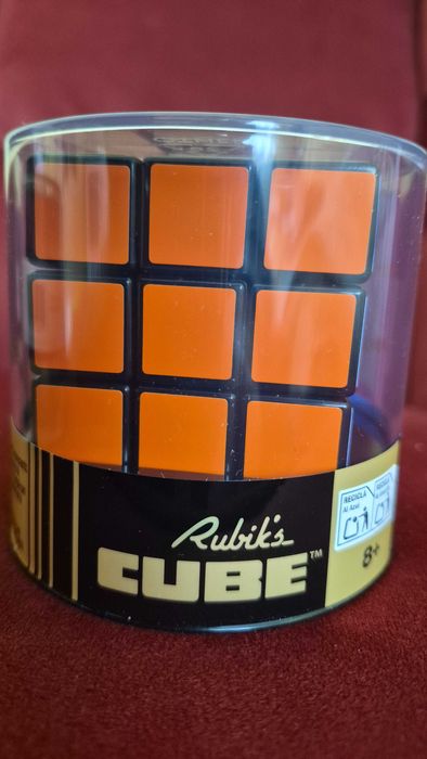 Rubiks cube gold limited edition cub rubic editie limitata vintage sigilat