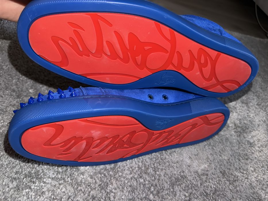 Louboutin albastrii