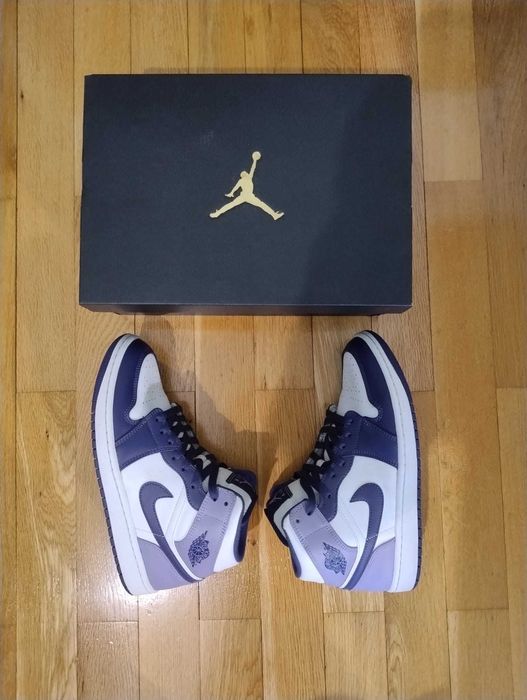 Jordan 1 mid sky j purple
