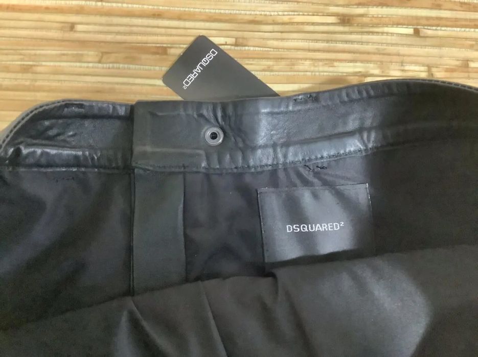 Мужские кожаные брюки